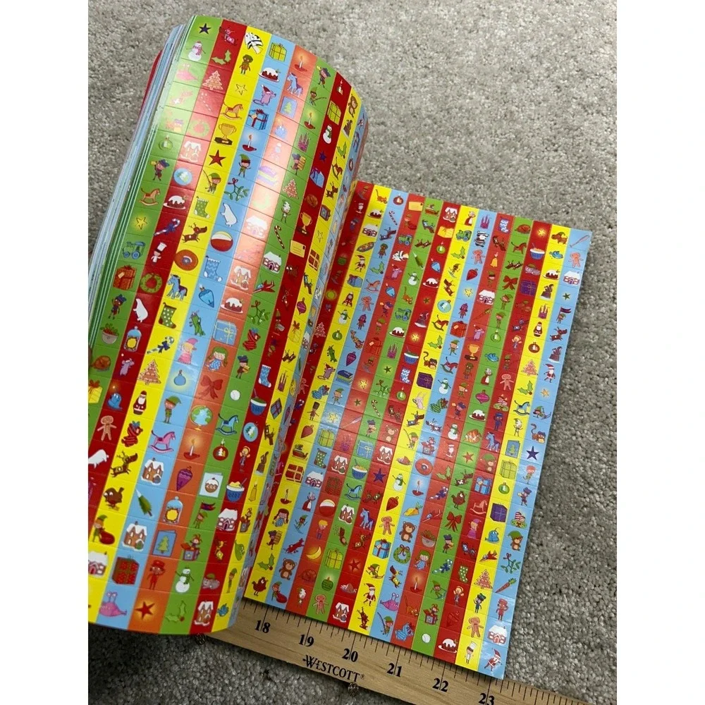 Christmas 4000 Stickers Rachel Gippetti 2015 Activity Book‎ Parragon